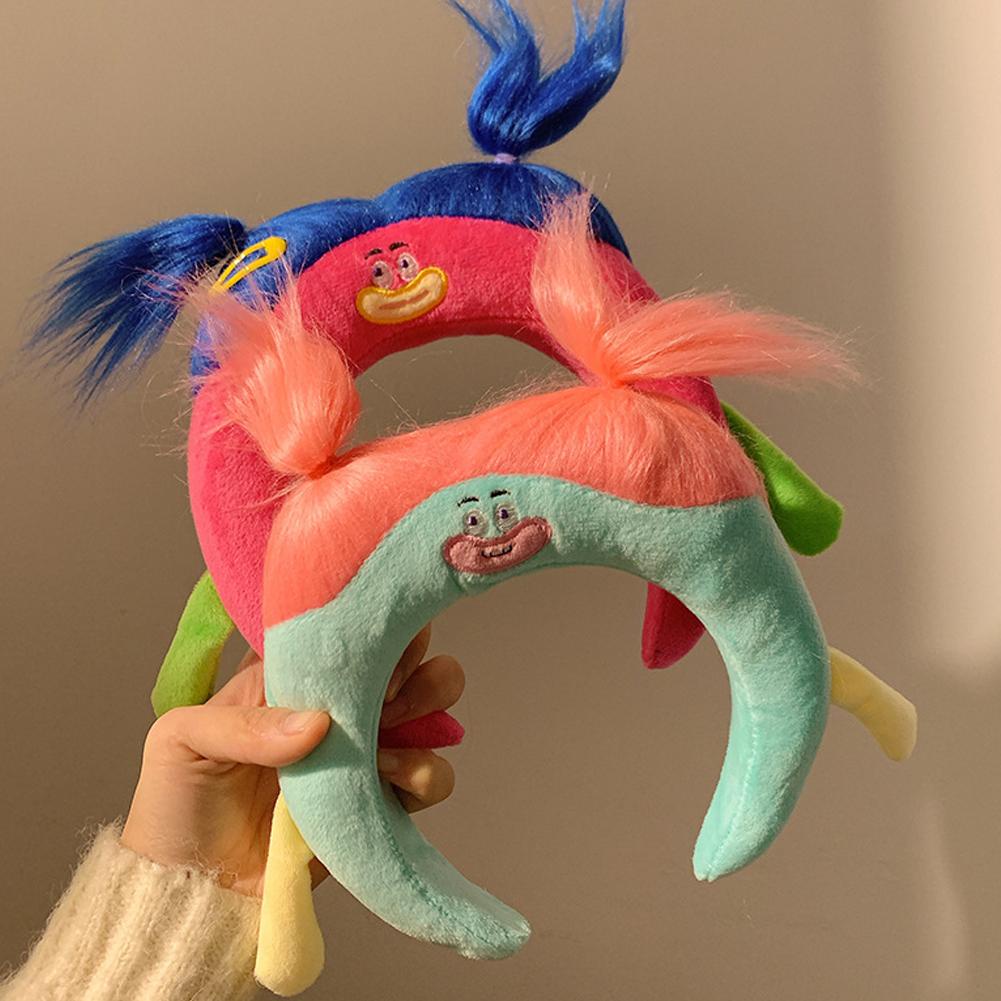 Băng Đô Trang Điểm / Rửa Mặt Bằng Vải Lông Nhung Dễ Thương Xinh Xắn p9s1