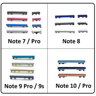 Mới Bộ Nút Nguồn + Nút Nguồn + Nút Bấm Thay Thế Chuyên Dụng Cho redmi note 7 8 9 10 pro