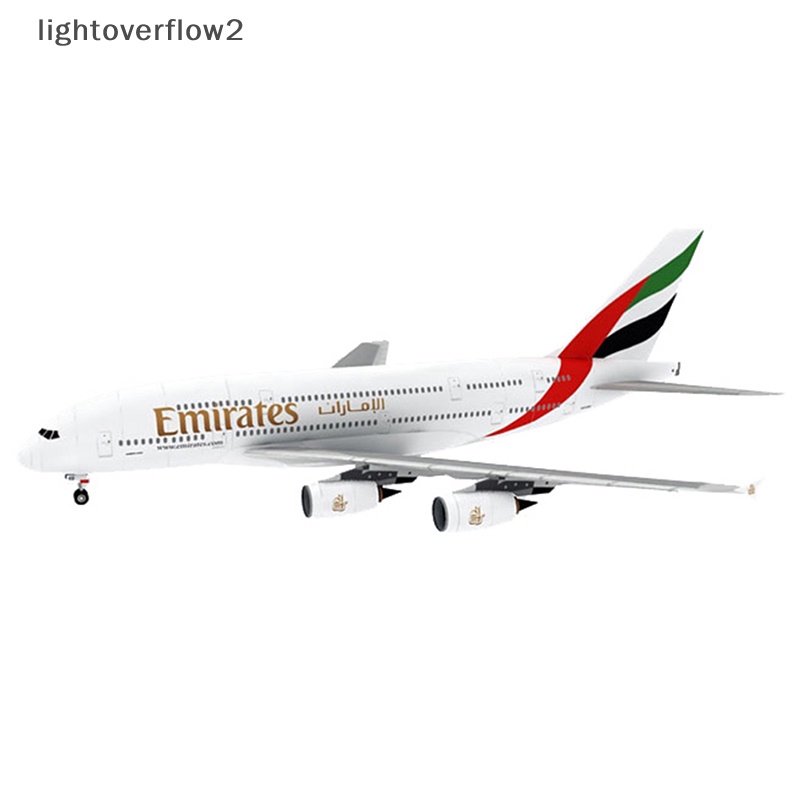 Mô Hình Máy Bay airbus a380 3d Bằng Giấy Tỉ Lệ 1: 300