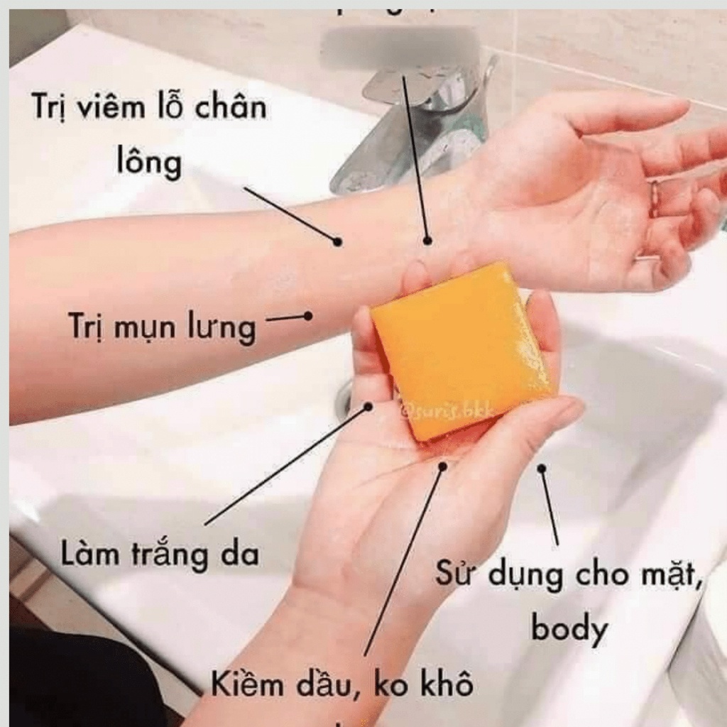 Xà phòng JAM Soap Thái Lan 65gr - Làm Trắng, Sáng Da, Giảm Mụn Lưng Dùng Được Cho Body Và Mặt - ATM Mart