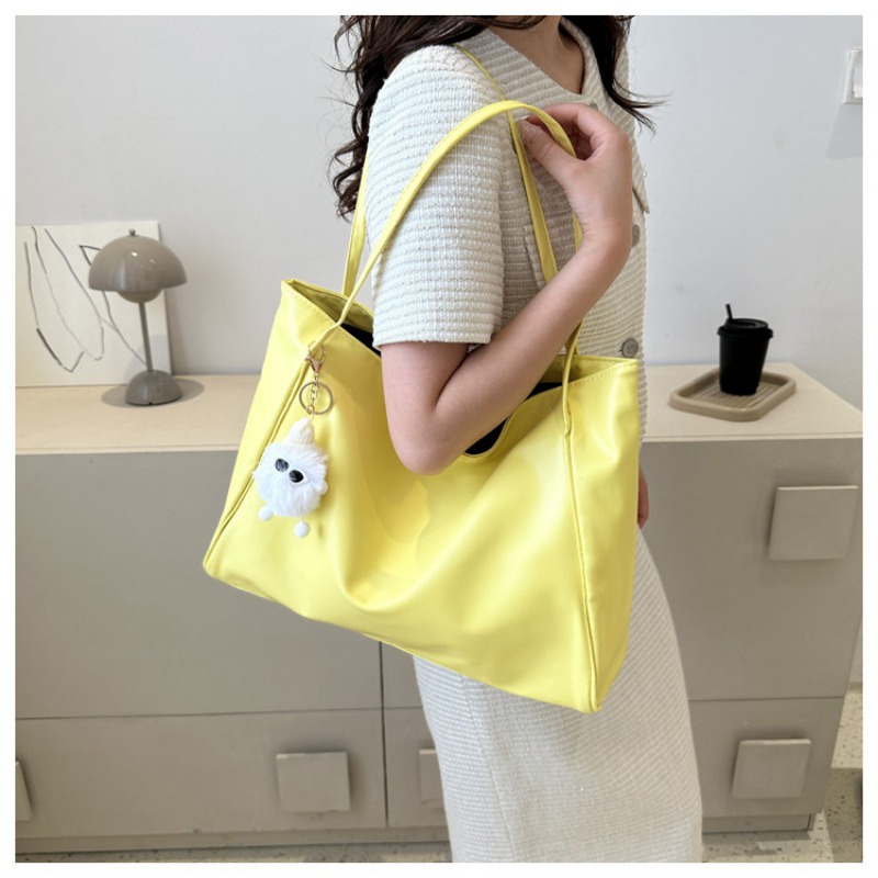 Túi xách nữ tote công sở văn phòng to đeo vai đi học đi làm 2023NEW Quyến rũ Vintage Korean thích hợp sử dụng hàng ngày