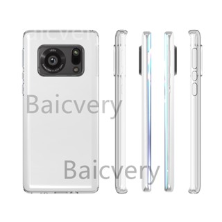 Ốp Điện Thoại Sharp Aquos R6 SH-51B Thời Trang Chất Lượng Cao Mềm Mại Đàn Hồi Nhẹ Nhỏ Gọn Chống Thấm Nước Chống Thấm Nước Chống Psychroler Bền Silicon Cover