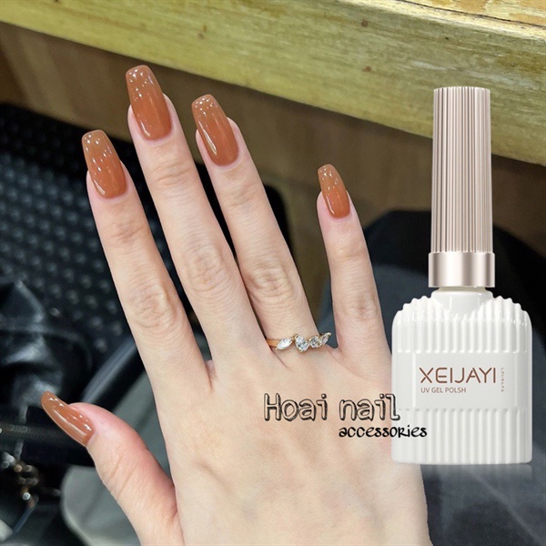 Sơn gel hot thạch màu cam đậm 022 xeijayi -15ml