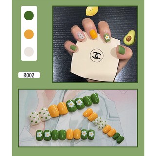 Bộ 24 Sticker Dán Móng Tay Bằng Silicon