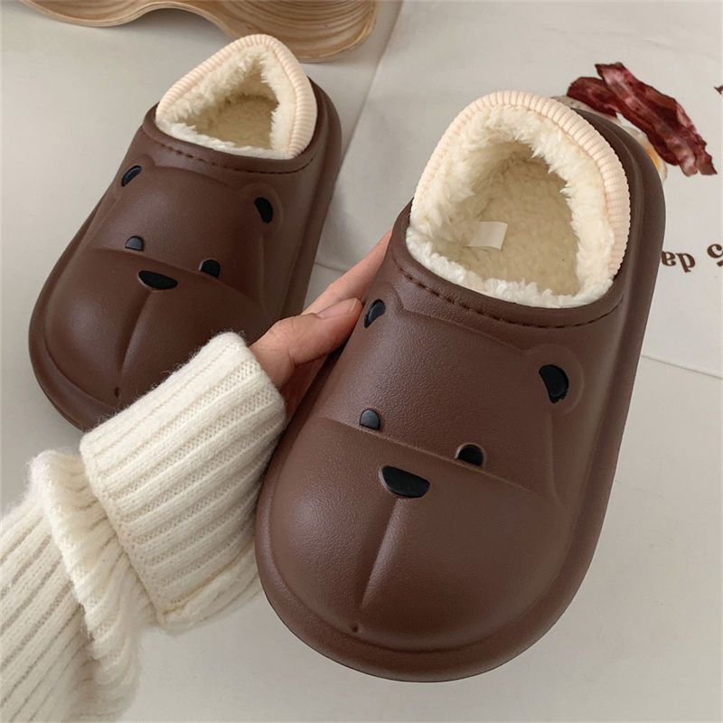 💖Dép bông dày chống trượt ấm áp cho nam và nữ