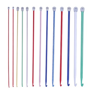 Kim móc len 2.5-11mm chất liệu nhôm nhiều màu