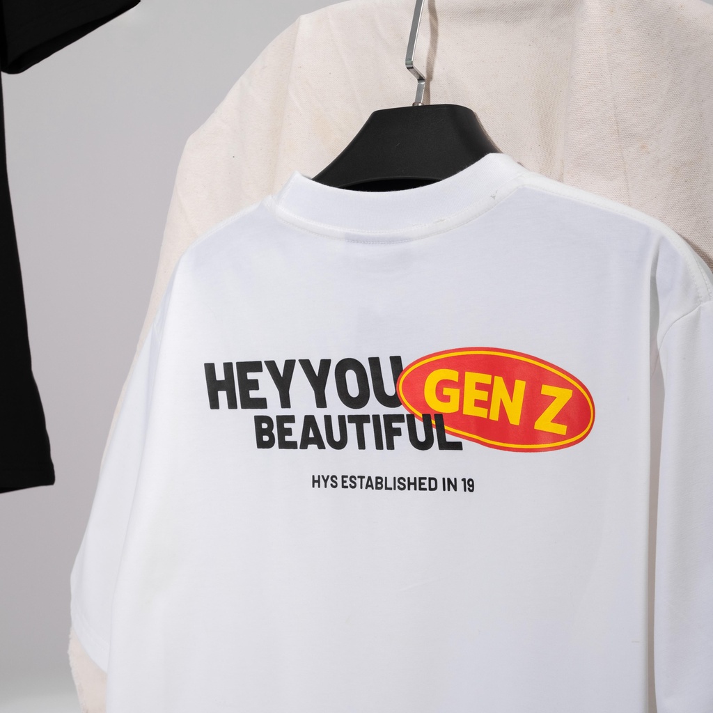 Áo thun HYS GENZ Cổ tròn Menwear