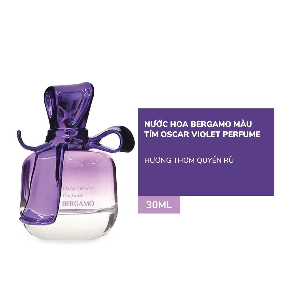 Trọn bộ nước hoa cao cấp Bergamo Perfume For Women 30ml
