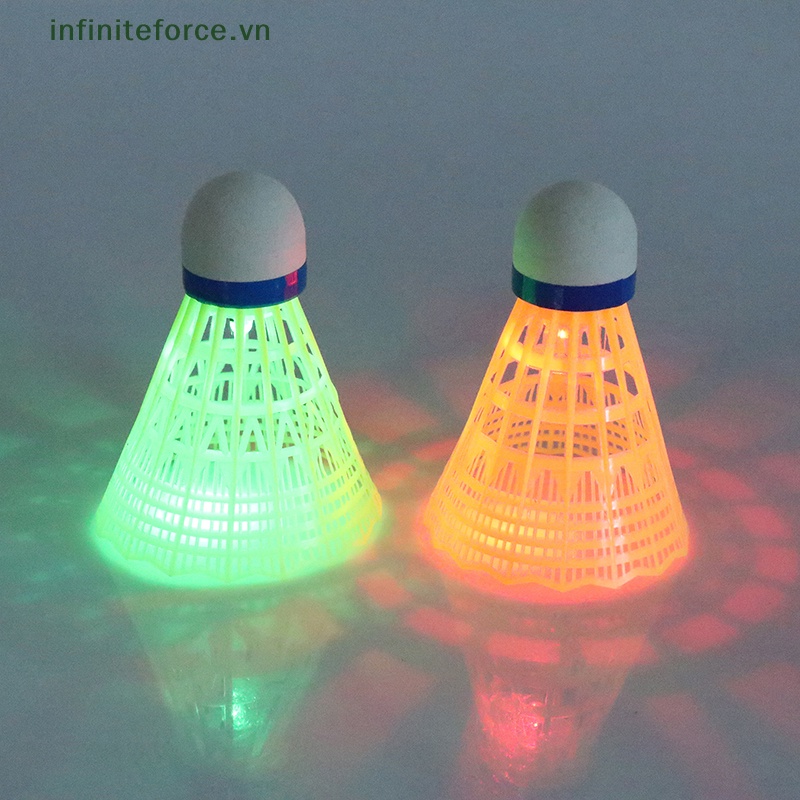 1 Quả Cầu Lông Ngỗng Có Đèn led Phát Sáng Nhiều Màu Sắc