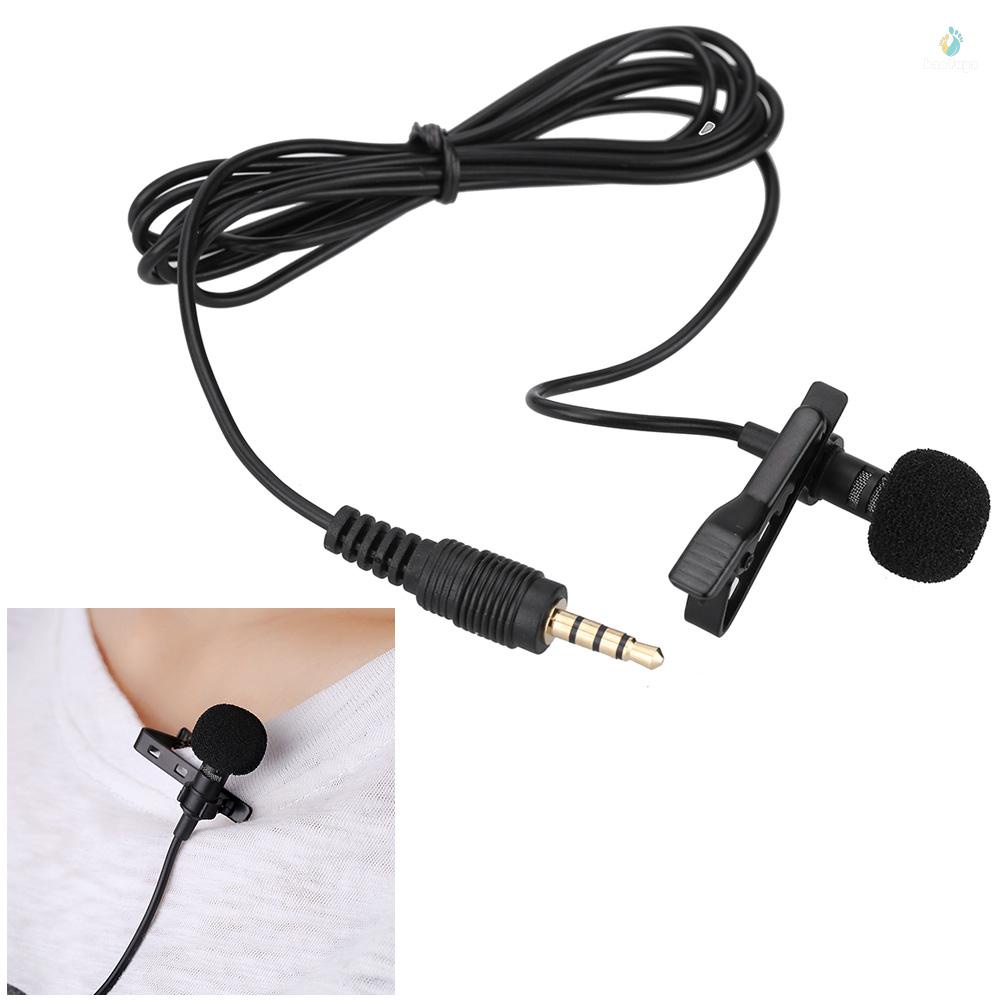 Micro mini Kẹp Ve Áo Có Dây jack 3.5mm Cho iphone ipad Điện Thoại Máy Tính Bàn laptop