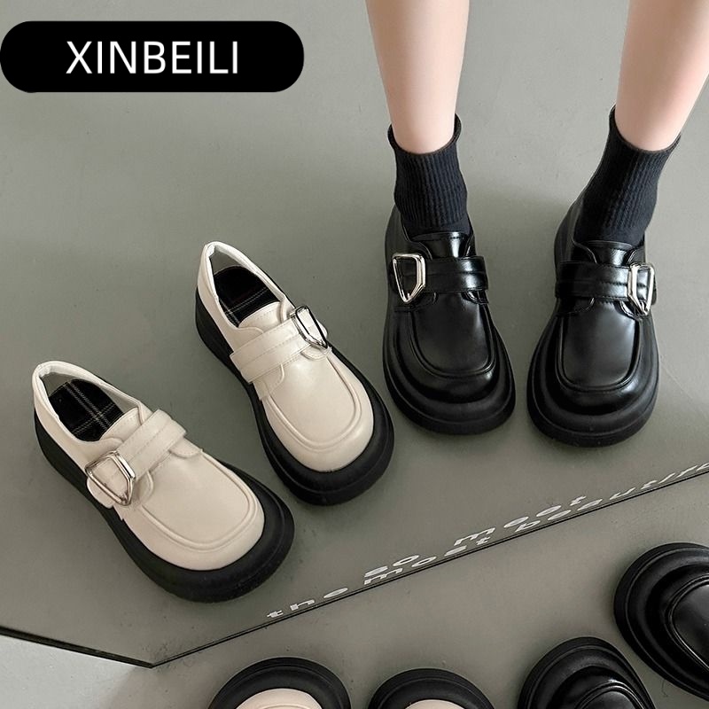 XINBEILI lolita giày Thời Trang Mới 2023 Cho Nữ Bền Đàn hồi Đa dụng Chống bám bụi FLF2393G6639Z230926