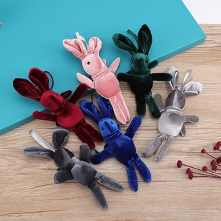 Thỏ nhồi bông cute treo balo cặp sách đò chơi cho bé