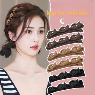 Kẹp tóc giả kiểu dây bện cho nữ