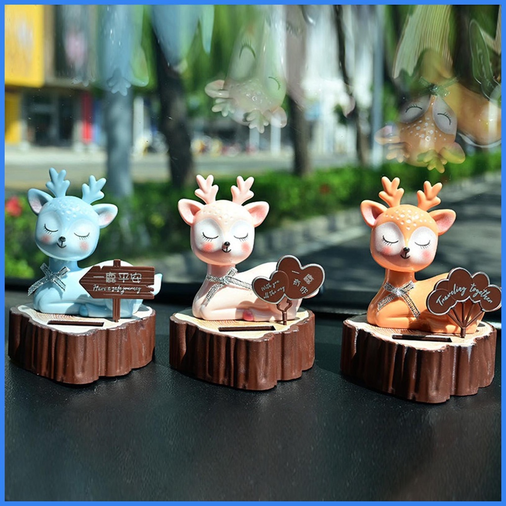 Tượng Hươu Nhảy Múa Sử Dụng Năng Lượng Mặt Trời