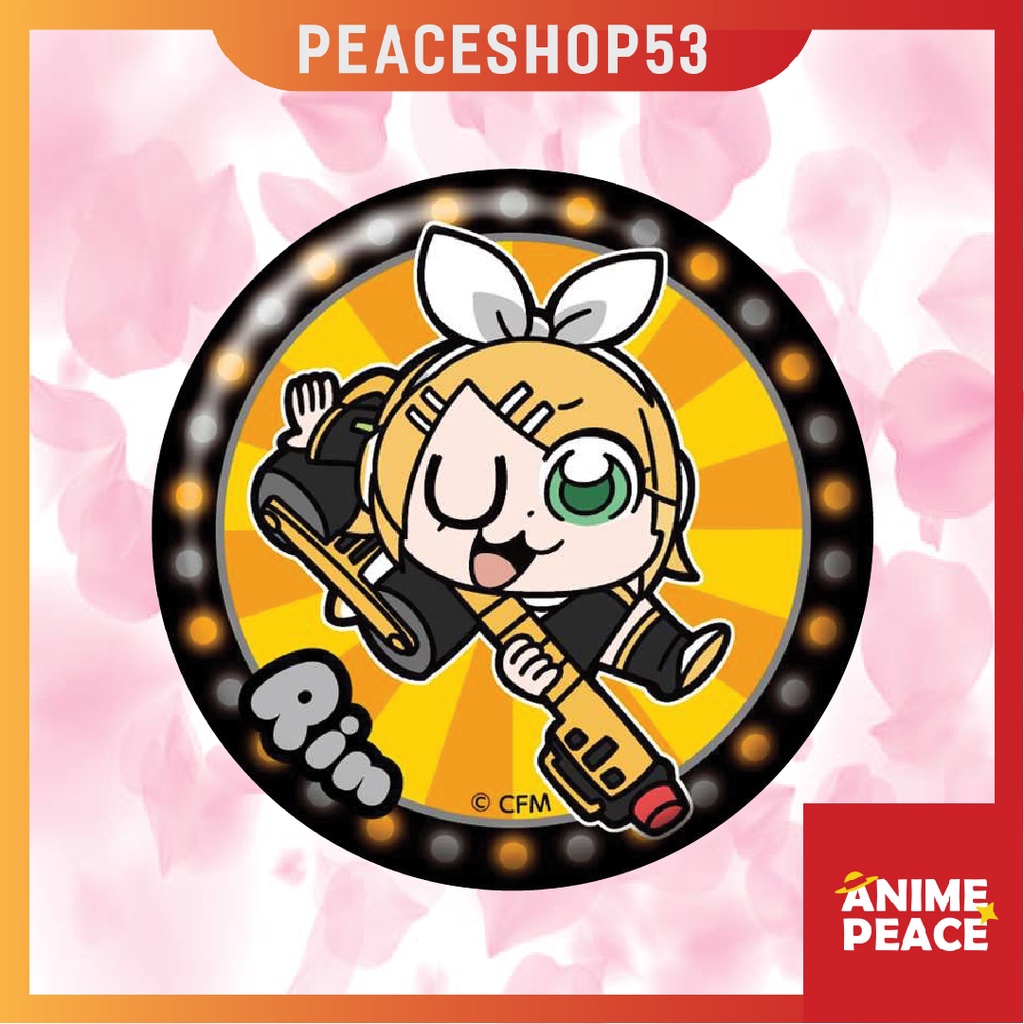 Huy hiệu Hatsune Miku Vocaloid Lấp Lánh Huy Hiệu Vocaloid Ver 5 HH49