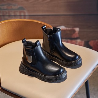 [Chọn màu] BOOT DA CỔ THẤP KHÓA KÉO DỄ ĐI, THỜI TRANG CHO BÉ- HÀNG QCCC
