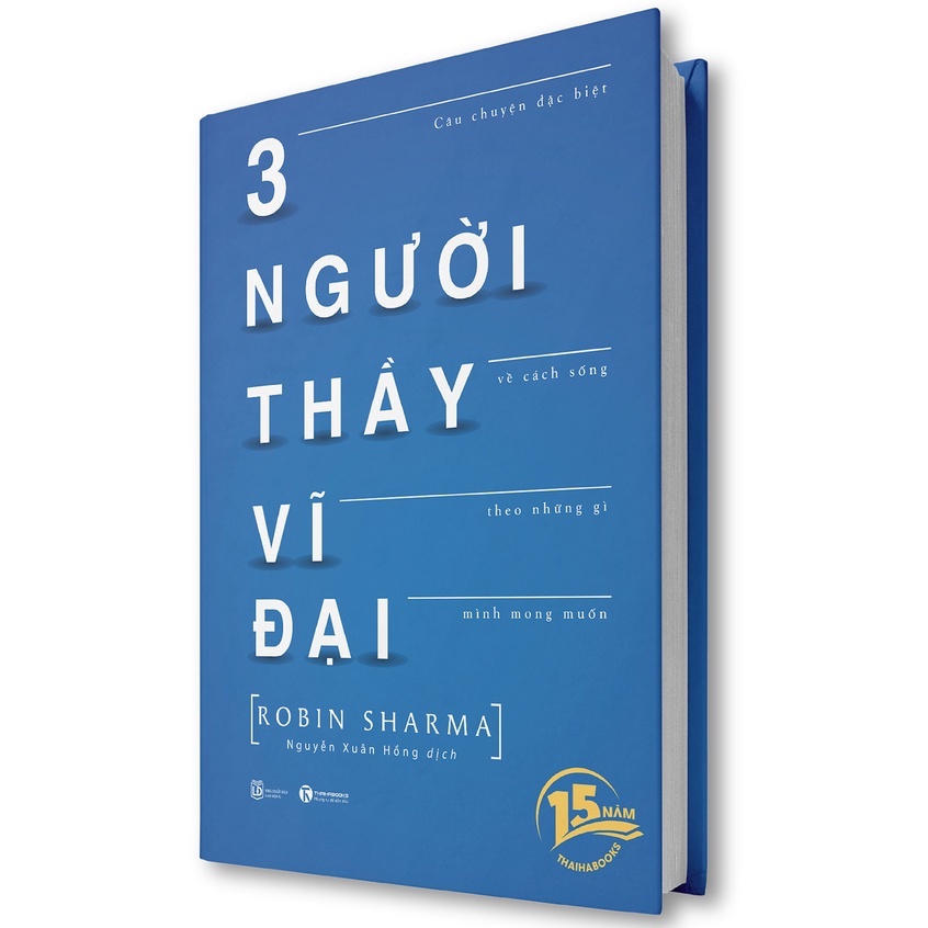Sách - [Bản Kỷ Niệm 15 Năm] - Ba Người Thầy Vĩ Đại (Bìa cứng)
