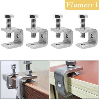 4x Ống thép cải tiến nhà cửa Chốt thép không gỉ 304 có lỗ mở hàm rộng để gắn