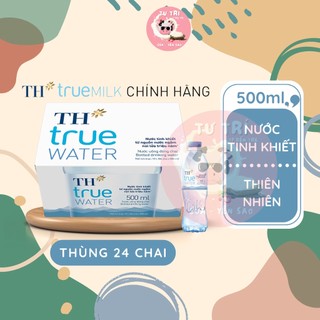 Nước suối th true water 500ml thùng 24chai/500ml.