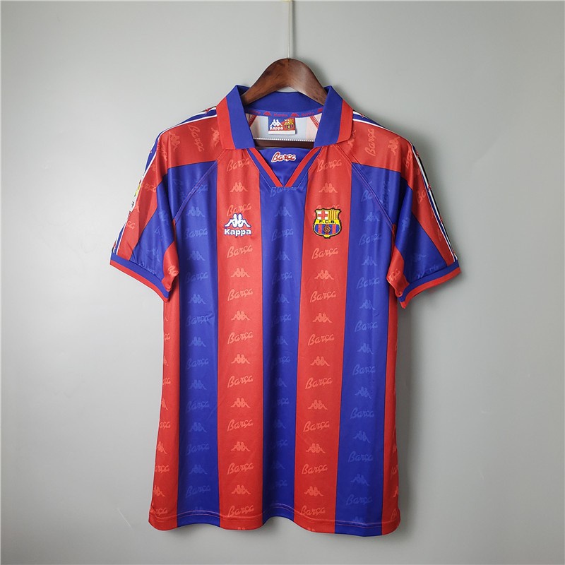 Áo Bóng Đá Chất Lượng Cao Phong Cách Barcelona 1996-97