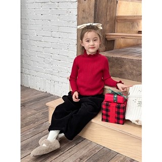 (𝑯𝒂̀𝒏𝒈 𝒄𝒐́ 𝒔𝒂̆̃𝒏 - Ảnh thật) Áo len cổ bèo cho bé