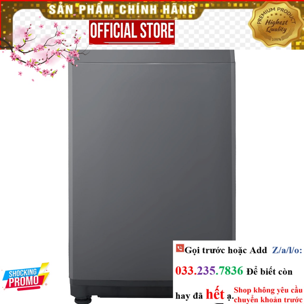 Máy giặt cửa trên Funiki 8,5kg HWM T685ABG - Thái Lan nhập khẩu P&G