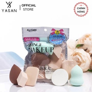 Set 6 Mút Trang Điểm Tán Phấn [ KELI 6 Miếng ]
