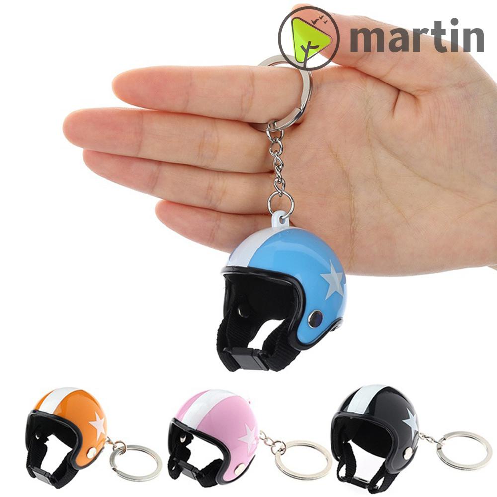 Móc Khóa Hình Nón Bảo Hiểm Xe Máy MARTIN1 Giá Đỡ