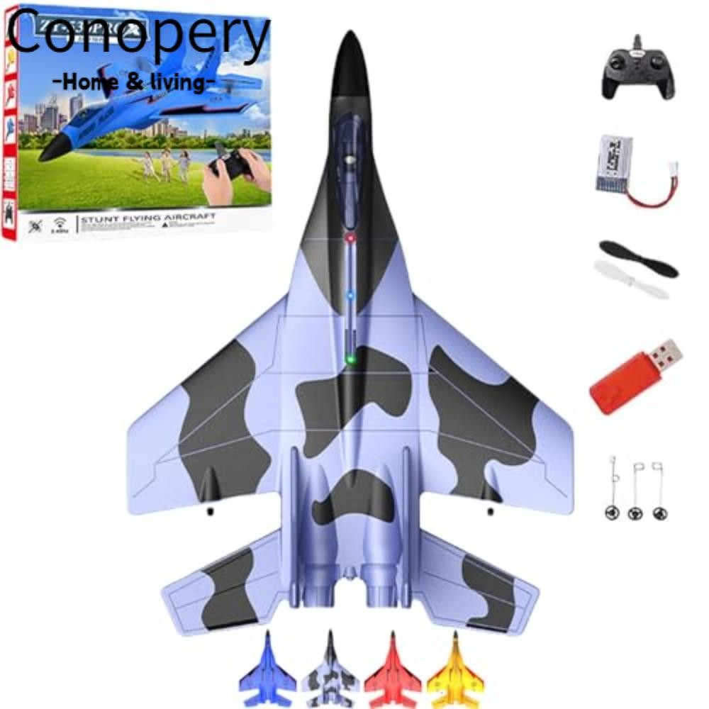 Conopery 2.4ghz Rc Máy bay chiến đấu điều khiển từ xa, Máy bay chiến đấu điều khiển từ xa sạc USB ZY