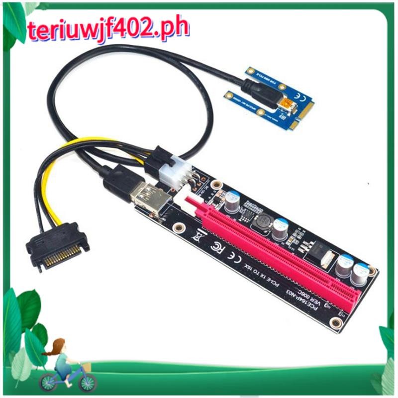 Mini PCIe sang PCI Express 16X Riser cho máy tính xách tay Card đồ họa bên ngoài EXP GDC BTC Miner M