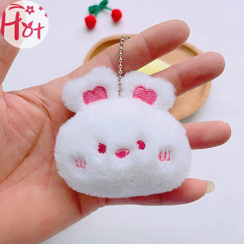 Jr Móc Khóa Hình Thú Nhồi Bông Mềm Mại Đáng Yêu