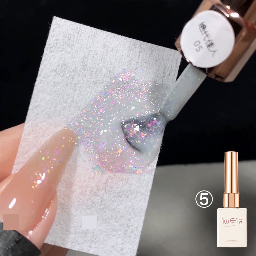 Gel Đánh Bóng Móng Tay Lấp Lánh 6 Màu Tùy Chọn Mã 2023 Mới