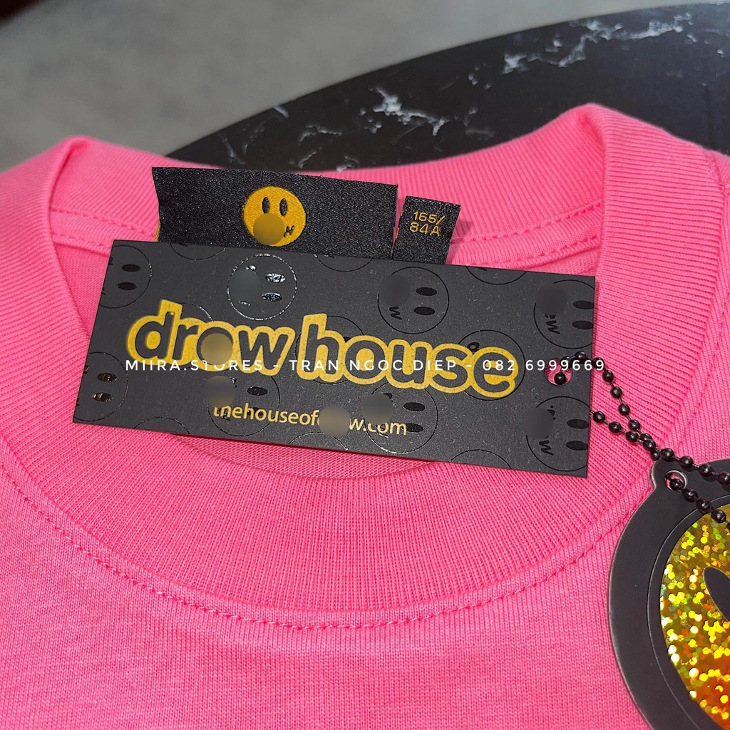 DOODLE JOY SS TEE - Áo thun tee trước ngực in chữ D - sau lưng in hình bóng mây