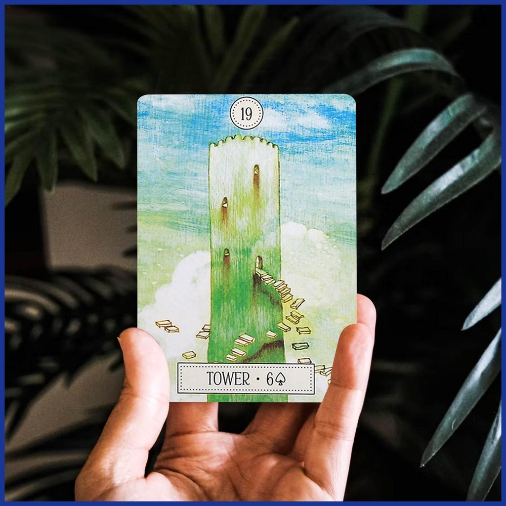 Bộ Thẻ Bài tarot Phiên Bản Tiếng Anh dreaming way lenormand oracle