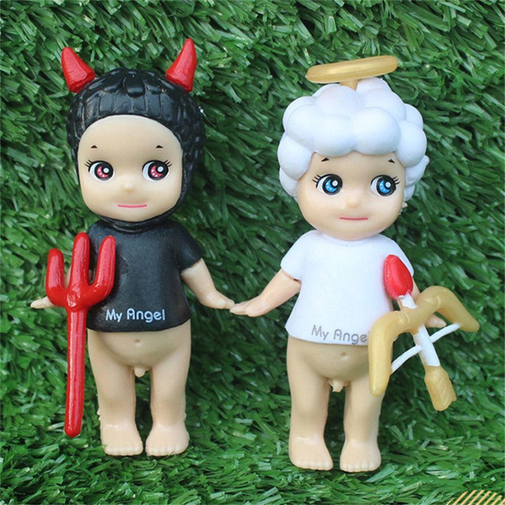 Shanrong Mô Hình Nhân Vật sonny angel anime angel Bằng pvc Để Bàn Trang Trí