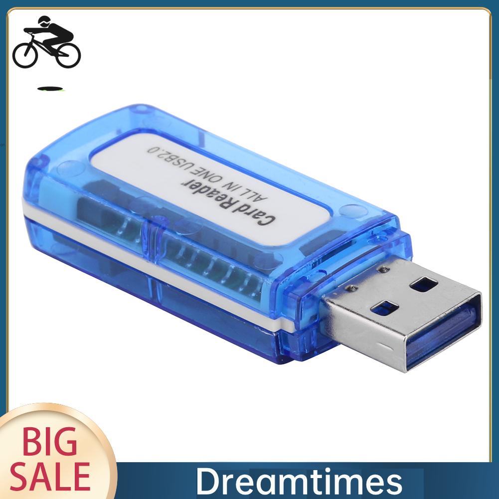 Đầu Đọc Thẻ Nhớ usb 2.0 4 Trong 1 1 Cho micro sd tf m2