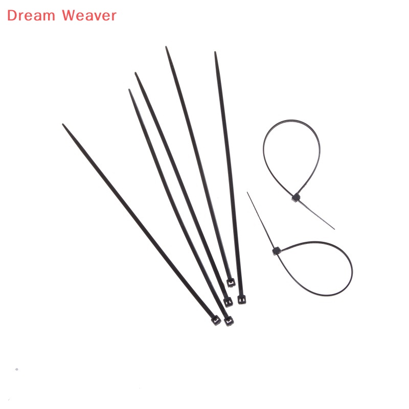 Túi 100 Dây Rút 3x150mm Tự Khóa Đa Màu Sắc