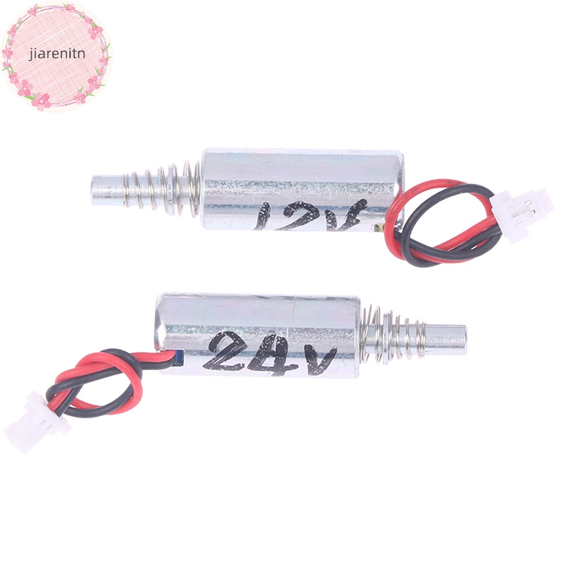 Xi Lanh Điện Từ dc 3v 5v 6v 9v12v 24v Thiếc 8mm Chuyên Dụng Cho Khóa Vân Tay vn