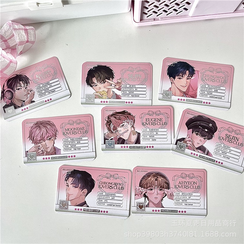 Thẻ Bạc Nhỏ Nhắn 3-inch Phong Cách Hàn Quốc ins Cho Nam Giới