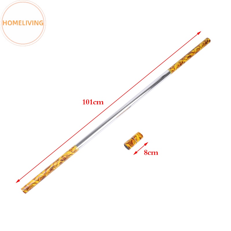 Homeliving Gậy Ma Thuật Bằng Nhựa Màu Vàng Kim Thu Gọn 100cm Hóa Trang halloween vn