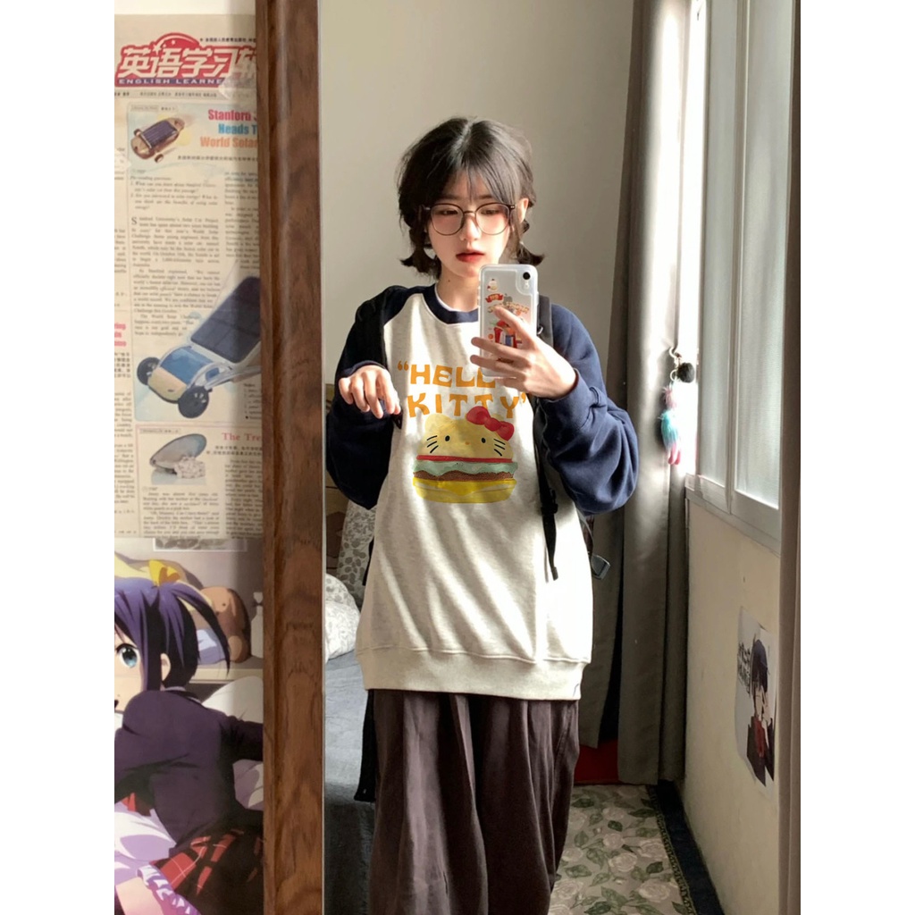 SOERVIMY Áo hoodie áo khoác nữ Chất lượng thời trang thoải mái fashion Beautiful Stylish Korean Style WWY239007P 36Z230909