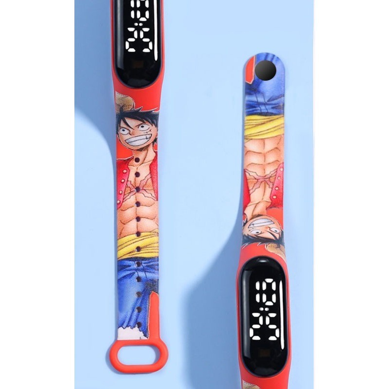 Đồng Hồ Điện Tử Dây silicone Chống Nước Cho Bé