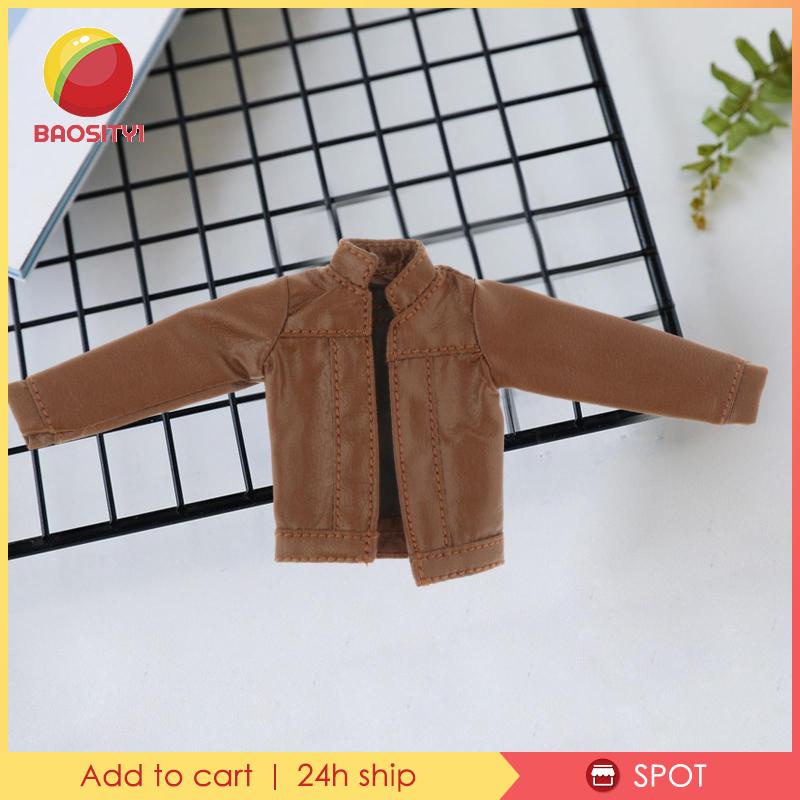 Áo Khoác Da Cho Mô Hình 6 '' inch Tỉ Lệ 1 / 12