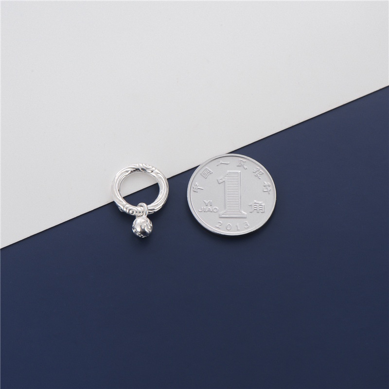 Mặt Dây Chuyền Bằng Bạc s925 Hình Đám Mây Phong Cách Tây Tạng diy