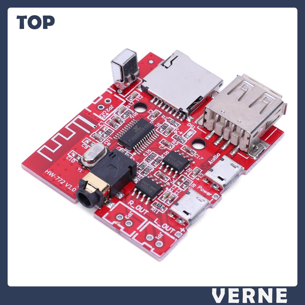 Bảng Mạch Khuếch Đại Âm Thanh 3w bluetooth 4.1 mp3 Cho Xe Hơi