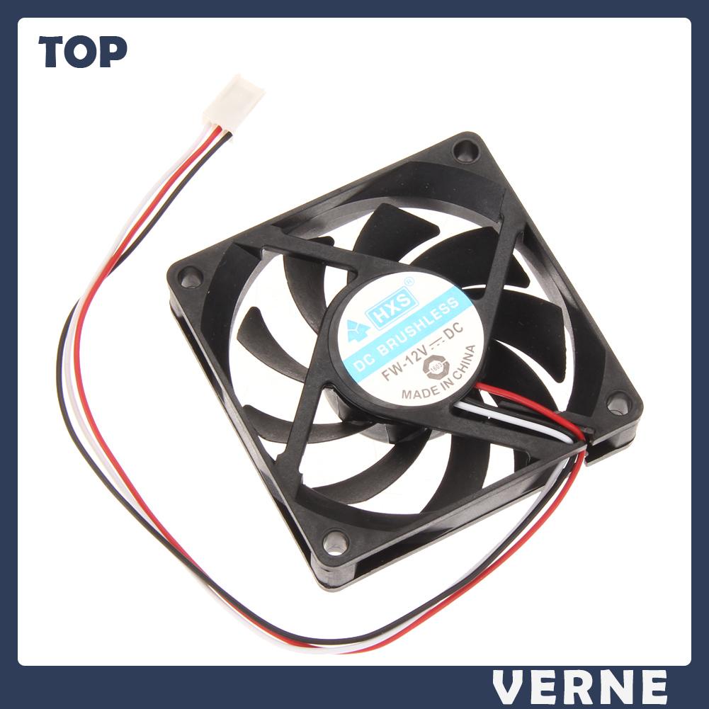 Quạt Tản Nhiệt cpu 12v 7cm 70mm Cho Máy Tính