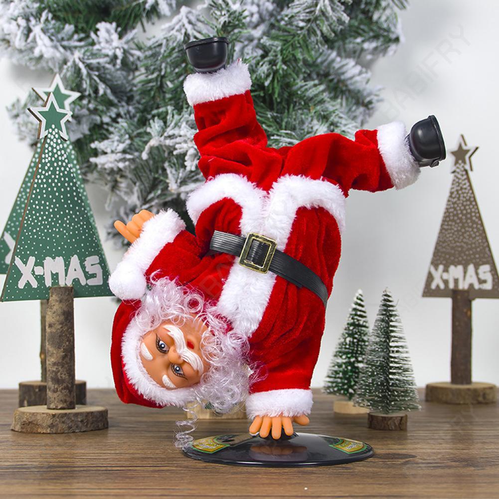 Búp Bê Hình Ông Già Noel Đang Nhảy Múa Có Nhạc
