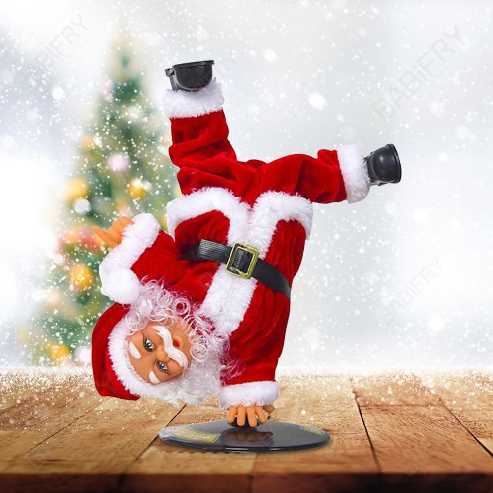 Búp Bê Hình Ông Già Noel Đang Nhảy Múa Có Nhạc
