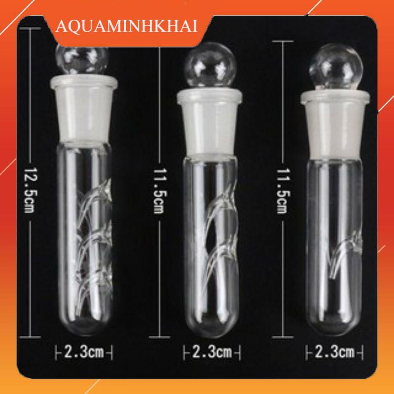 Bẫy sán thủy tinh 1 lỗ, 2 lỗ, 3 lỗ
