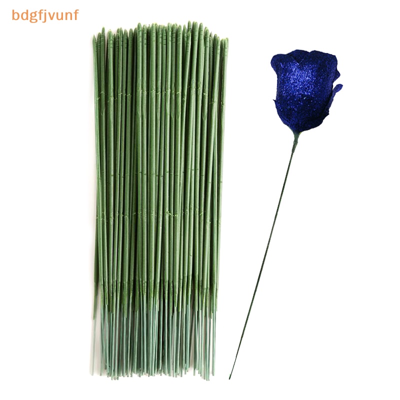 Bộ 50 Cành Cây Giả Bằng Sắt Dùng Để Làm Hoa Trang Trí diy vn